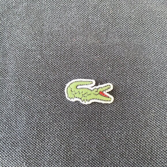Lacoste Black Polo Shirt Classic Design - Picture 3 of 6